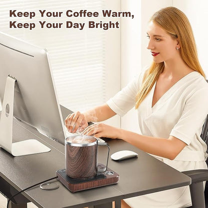 Coffee Mug Warmer & Mug Set for Desk, Smart Coffee Cup Warmer - Image 4