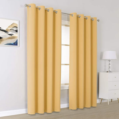 Desert mist Curtains 84 Inches Long Blackout Curtain Panels - Image 2