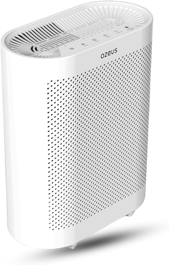 Azeus FS32 Air Purifier | True HEPA Filter | Covers Up to 1076 Sq. Ft. | Ideal by AZEUS