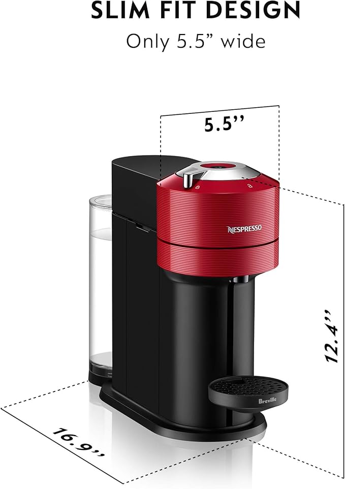 Nespresso Vertuo Next Coffee and Espresso Machine by Breville - Image 3