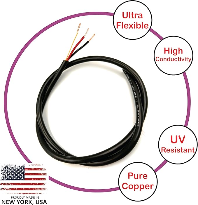 NATIONAL Wire & Cable – 16 AWG 3-Conductor Premium Copper Wire, 100 ft - Image 5