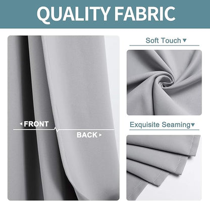 ChrisDowa Grommet Blackout Curtains - Image 3