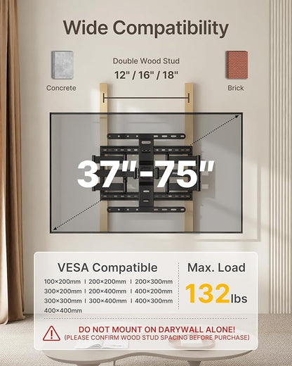 monTEK 1.1" Ultra Slim TV Wall Mount - Image 2
