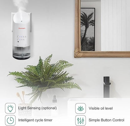 2026 Plug-in Essential Oil Diffuser – Waterless Scent Diffuser, Smart Wall - Image 2