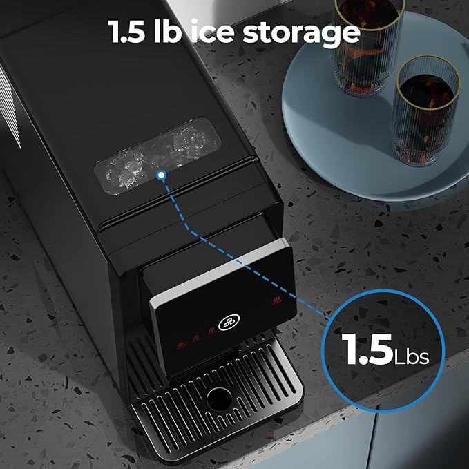 Nugget Ice Makers Countertop, Portable Ice Maker - Image 3