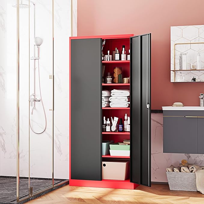 Metal Storage Cabinet-71” Tall Steel File Cabinets - Image 9