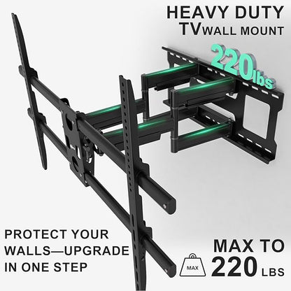 WALI Heavy Duty Full Motion TV Wall Mount Bracket - Image 2