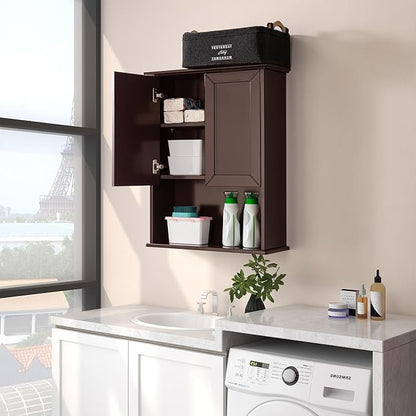Wall Cabinet, 23x29 inch Medicine Cabinet, Over Toilet Storage - Image 9