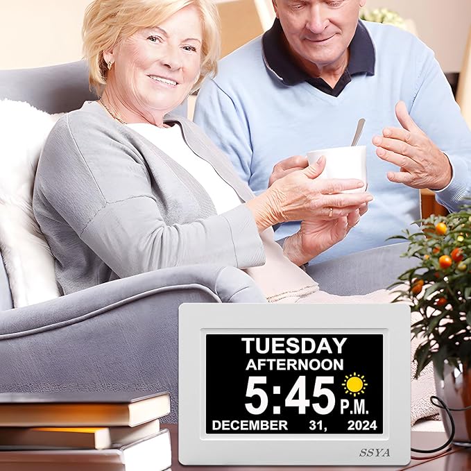 SSYA Digital Calendar Alarm Clock - Image 7