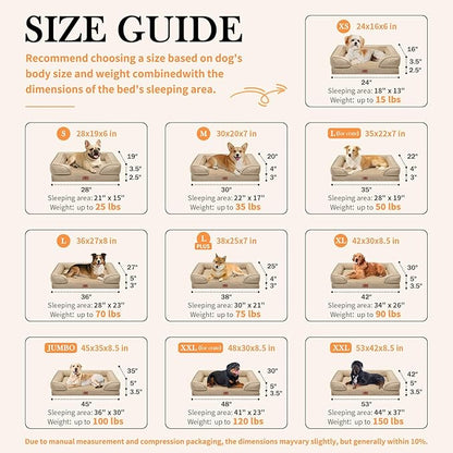 Comfort Expression Waterproof Orthopedic Foam Dog Beds - Image 3