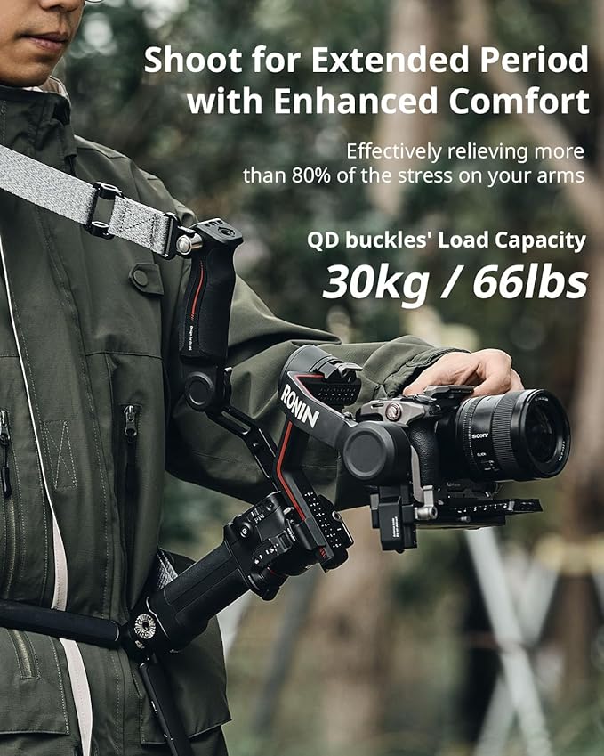 SmallRig RS3 RS2 Weight-Reducing Shoulder Strap Compatible - Image 3
