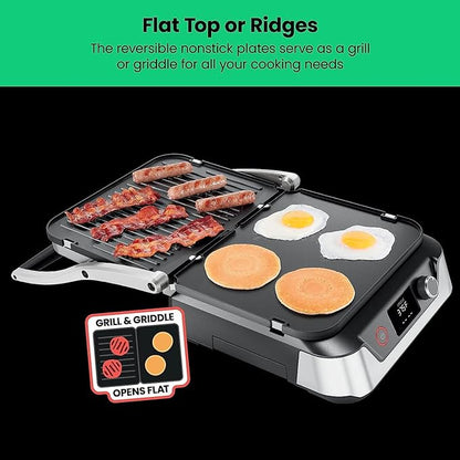 Chefman 5-in-1 Digital Panini Press Grill Sandwich Maker and Griddle Grill Combo - Image 4