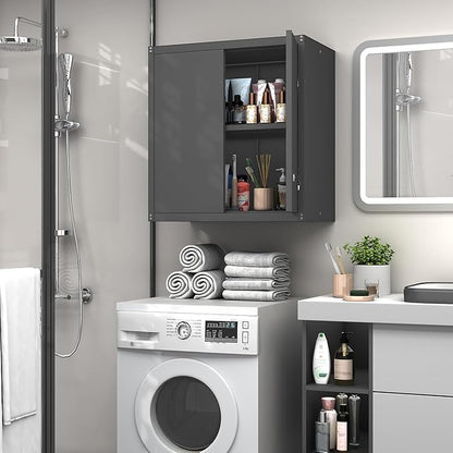 GREATMEET Locking Metal Wall Cabinets - Image 9