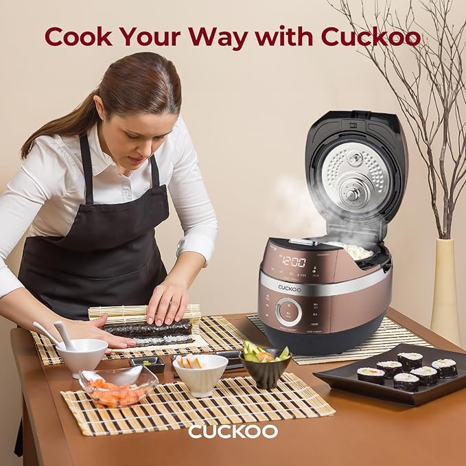 CUCKOO CRP-JHR1009F | 10-Cup Induction Heating Pressure Rice Cooker | 19 Menu - Image 8