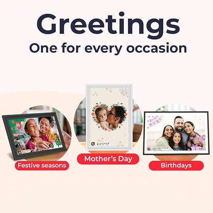 Digital Picture Frame WiFi, 10.1 Inch Frameo Digital Photo Frame, 32GB Memory - Image 9