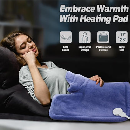 Heating pad for Neck, Cramps Pain Relief, Gifts for Women, 4 Auto-Off, Machine - Image 8