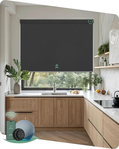 Yoolax Motorized Blinds with Remote, Waterproof Smart Blinds by Yoolax