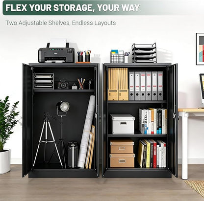 42" Folding Metal Storage Cabinet - Image 5