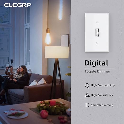 ELEGRP Digital Toggle Dimmer Switch - Image 2