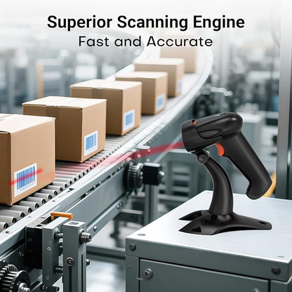 Tera Barcode Scanner Wireless 1D 2D QR - Image 3
