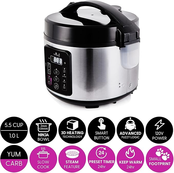 Yum Asia Kumo YumCarb Rice Cooker - Image 2