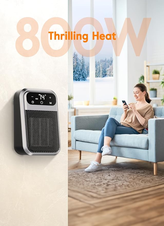 Givebest Cyber 800W Plug in Heater - Image 5