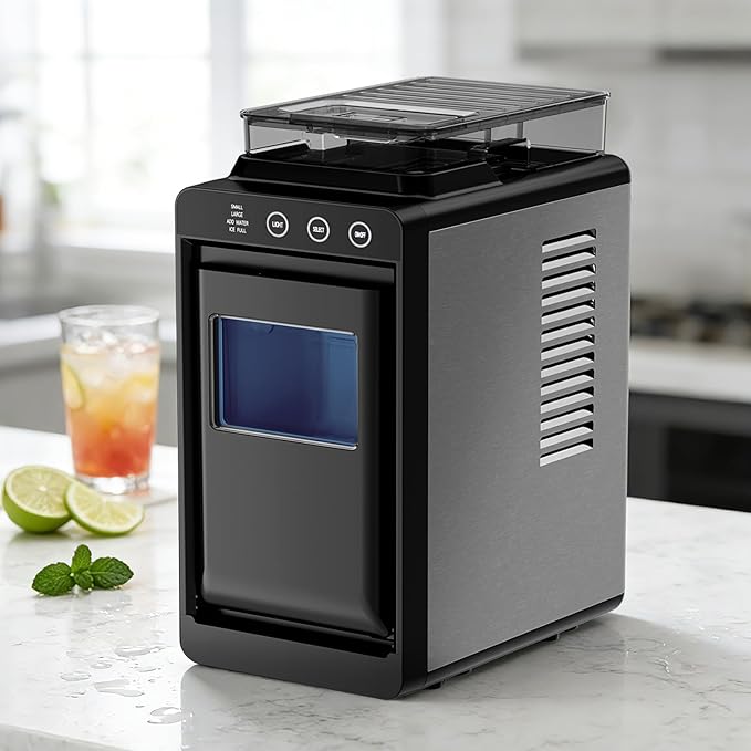 Antarctic Star Countertop Ice Maker, 26lbs/24H Ice Machine, Self-Cleaning - Image 8