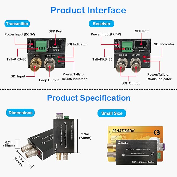 Hereta Mini 3G-SDI Video Extender - Image 5
