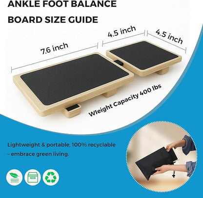 Ankle Balance Board Foot Strengthener Trainer, Single Leg Balance Board & Ankle - Image 3