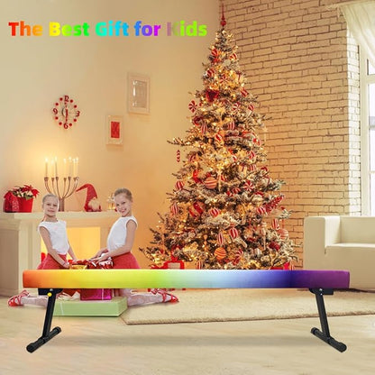 Wesky Adjustable Balance Beam, High and Low Floor Beam Gymnastics Equipment - Image 4