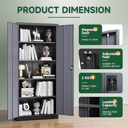 Letaya Metal Garage Storage Cabinets - Image 5