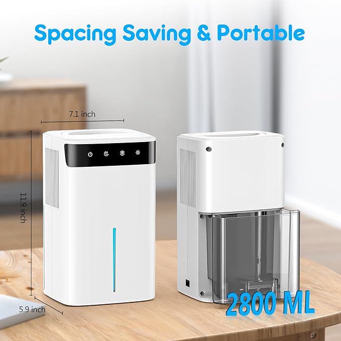 DEVERSE Max 5 Pints Smart Dehumidifier - Image 2