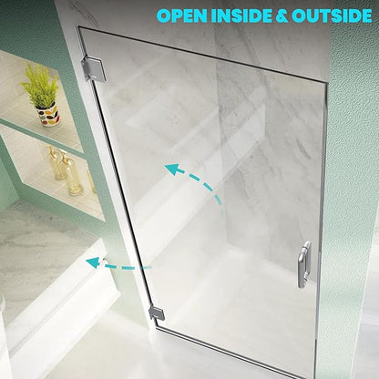 Bathroom Hinged Shower Door - Image 3