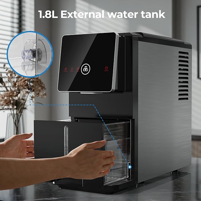 Nugget Ice Makers Countertop, Portable Ice Maker - Image 4
