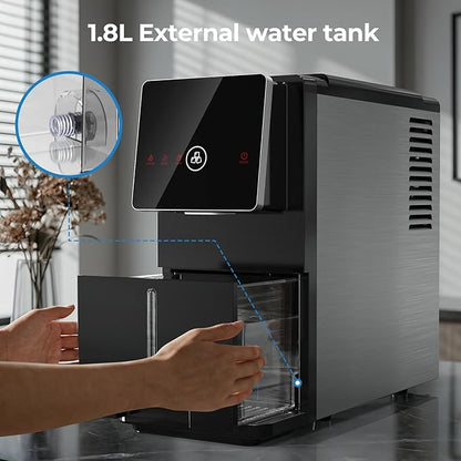 Nugget Ice Makers Countertop, Portable Ice Maker - Image 4