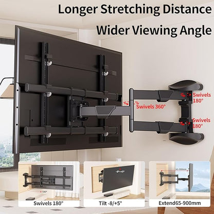 XinleTech 35 Inch Long Arm TV Wall Mount - Image 6