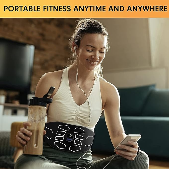 MarCoolTrip MZ ABS Stimulator, Ab Machine, Abdominal Toning Belt Muscle Toner - Image 3