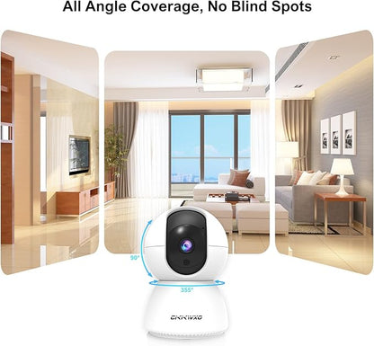2.4&5GHz WiFi Indoor Security Camera, 2K/3MP Camera - Image 4