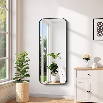 FORBATH Bathroom Mirror 20" x 48", Rectangle Black Bathroom Mirror - Image 4