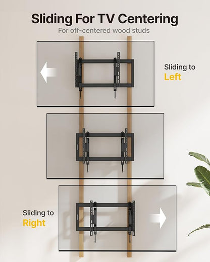 monTEK Heavy Duty Tilting TV Wall Mount Barckt - Image 9