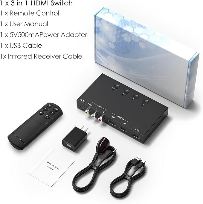 3-Port 8K@60Hz HDMI Switch - Image 8