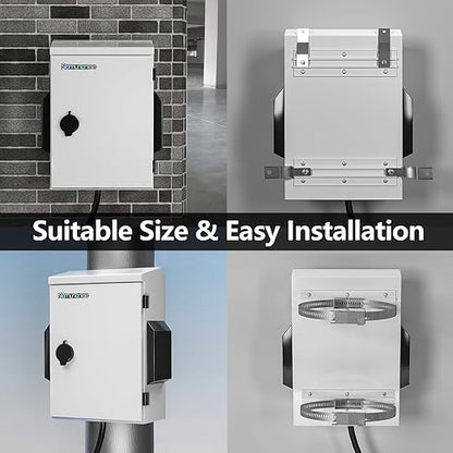 Outdoor Electrical Box, Cold-Rolled Steel Plate, Aluminum Alloy Back Beam - Image 3