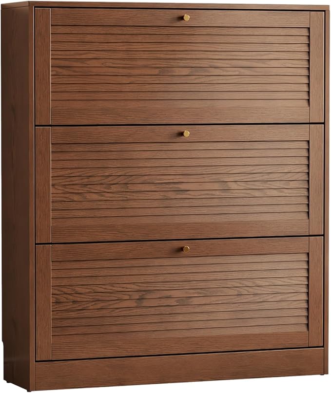 KungFuWood Soild Wood Shoe Storage Cabinet by VisittheKungFuWood