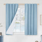 LAMIT Linen Full Blackout Window Curtains by LAMIT