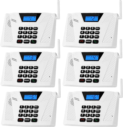 SANZUCO Intercoms Wireless for Home Hands Free, 2024 Upgraded Intercom 5300ft by SANZUCO