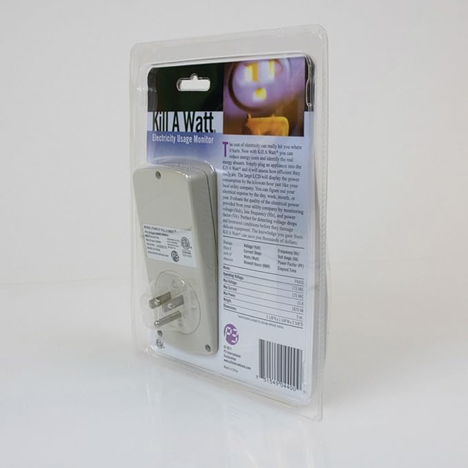 P3 P4400 Kill A Watt Electricity Usage Monitor - Image 9