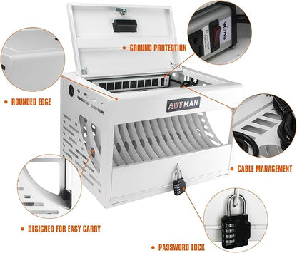 16 Device Wall-Mount Charging Station - Image 6