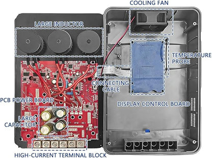80A MPPT Solar Charge Controller 12V/24V/36V/48V Auto Battery Regulator LCD - Image 9