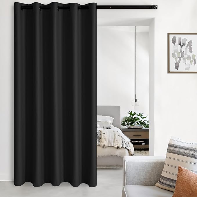 JIUZHEN Room Divider Curtains for Bedroom/Living Room, Thermal Insulated by JIUZHEN
