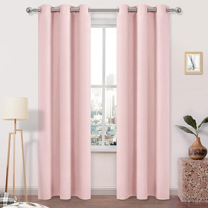 DWCN Blackout Curtains for Living Room, Room Drakening Curtains for Bedroom by DWCN